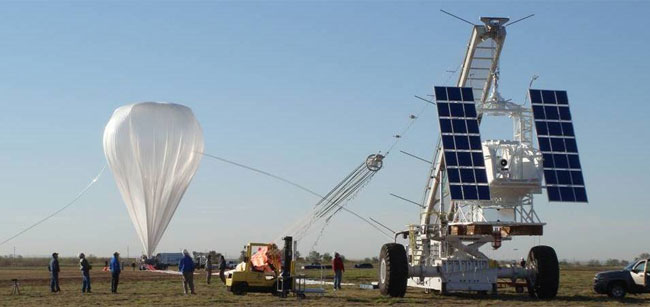 Giant Balloon to Launch Sun-Watching Telescope